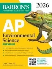 AP Environmental Science Premium, 2026: Prep Book with 5 Practice Tests + Comprehensive Review + Online Practice