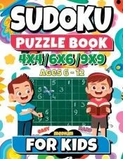 SUDOKU Puzzle Book for kids ages 6-12