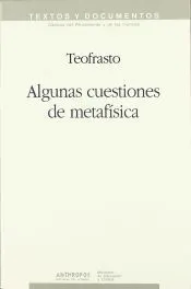 Algunas cuestiones de metafísica