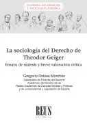 Sociología Del Derecho De Theodor Geiger .Ensayo De Síntesis Y Valorac