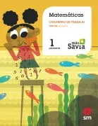 Matemáticas 1º Educacion Primaria Cuaderno Asociado 3 Mas Savia (Cast)