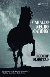 Caballo negro carbón