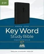 Hebrew-Greek Key Word Study Bible: ESV Edition, Genuine Leather Black