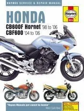 Honda CB600F Hornet & CBF600 (98 - 06) Haynes Repair Manual