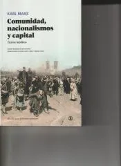 COMUNIDAD, NACIONALISMOS Y CAPITAL