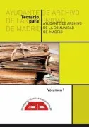Temario Para Ayudante De Archivo De La Comunidad De Madrid