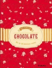 Bloc de recetas. Chocolate
