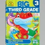 School Zone Big Third Grade Workbook