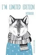 Notebook. Im Limited Edition. Journal, Diary, Lined Pages. Hipster. Cool Wolf.: Barcelover