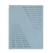 Escala : Escultura 1945-2000