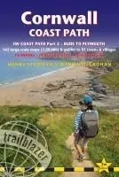 Cornwall Coast Path: British Walking Guide: SW Coast Path Part 2 - Bude to Plymouth Includes 142 Large-Scale Walking Maps (1:20,000) & Guid