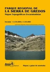 Parque regional de la Sierra de Gredos. Mapa excursionista escala 1:25000