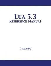 Lua 5.3 Reference Manual