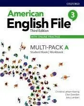 American English File Level 3 Student Book/Workbook Multi-Pack a with Online Practice