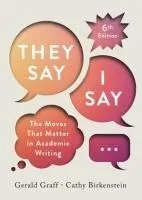 'They Say / I Say'