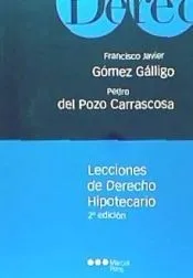 Lecciones de Derecho hipotecario