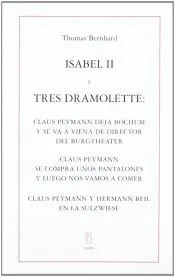 ISABEL II Y TRES DRAMOLETTE