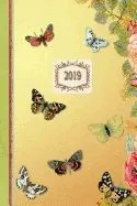Butterfly 2019 Planner: Illustrated Every Page 12 Months & Week to Two Page Butterfly Design Planner 150 Pages 6x 9 with Contacts - Password