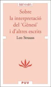 Sobre la interpretació del 'Gènesi' i d'altres escrits