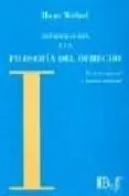 Introduccion A La Filosofia Del Derecho: Derecho Natural Y Justic Ia M