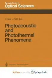 Photoacoustic and Photothermal Phenomena
