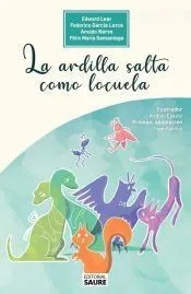 La ardilla salta como locuela