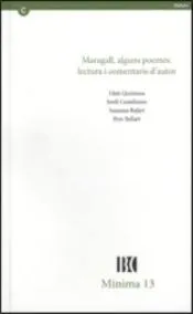 Maragall, alguns poemes: lectura i comentaris d'autor