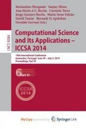Computational Science and Its Applications - ICCSA 2014