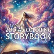 The Adult’s Zodiac Coloring Storybook