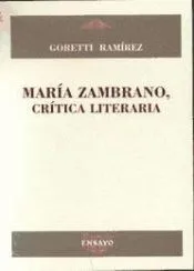 MARIA ZAMBRANO, CRITICA LITERARIA