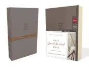 NKJV, Journal the Word Bible, Hardcover, Gray, Red Letter Edition, Comfort Print: Reflect, Journal, or Create Art Next to Your Favorite Verses