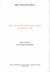 Juan Mateo Zabalaren sermoiak (II)