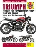 Triumph Bonneville T100, T120, Speedmaster, Bobber, Speed Twin, Thruxton, Street Twin, Cup & Scrambler 900 & 1200, '16-'19: Covers Models with Water-C