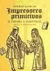 Impresores primitivos de España y Portugal