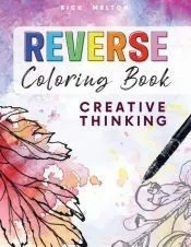 REVERSE COLORING BOOK CREATIVE THINKING