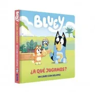 Bluey. Libro De Cartón Con Solapas - ¿A Qué Jugamos?