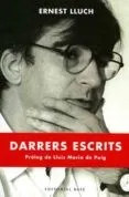 Darrers Escrits