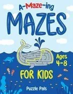 Amazing Maze Book For Kids: Epic Outer Space, Under Water, and Jungle Themes For Kids Ages 4 - 8