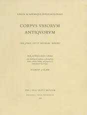 Corpus Vasorum Antiquorum - United States of America: The J.Paul Getty Museum Fasc. 1