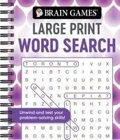 Brain Games - Large Print Word Search (Swirls)