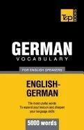 German Vocabulary for English Speakers - 5000 Words
