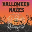 Halloween Mazes: Activity Maze Book Problem Solving Puzzle With Solutions for Girls Boys Kids Amazing Halloween Books Unique Gifts for