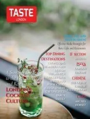 Taste London magazine