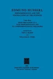 Ideas Pertaining to a Pure Phenomenology and to a Phenomenological Philosophy