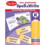 Skill Sharpeners: Spell & Write, Prek Workbook
