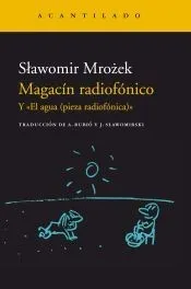 Magacín radiofónico: Y «El agua (pieza radiofónica)»