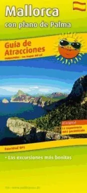 Mapa Mallorca con plano de Palma
