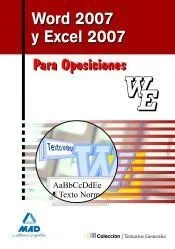 Word y excel 2007. Manual
